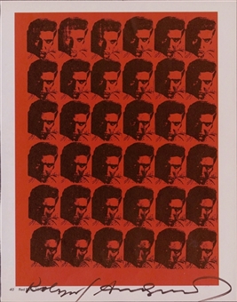 1979 Andy Warhol Signed Print (University Archives LOA)